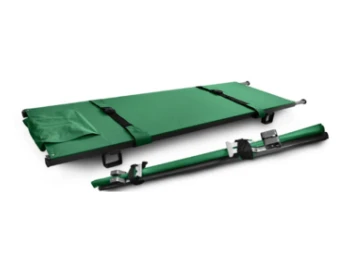 Nosze transportowe aluminiowe z wysuwanymi rączkami, zielone