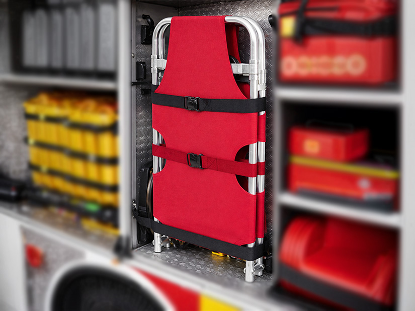 Składane nosze transportowe dla OSP